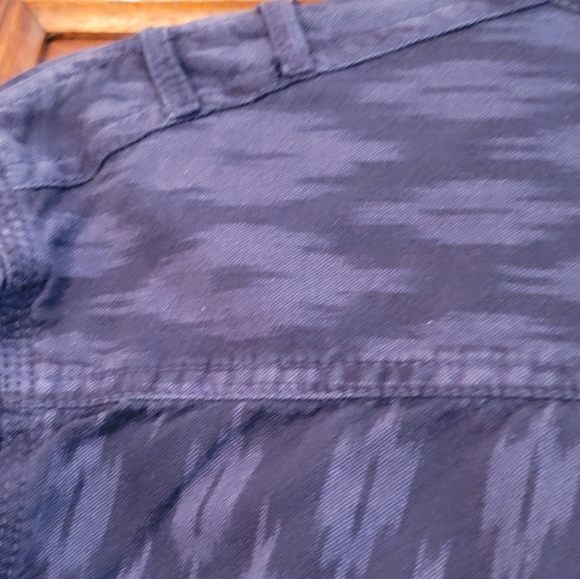 Vintage Woolrich Men's Button Down Cotton Blue Geometric Patern Shirt-Medium - Picture 4 of 9